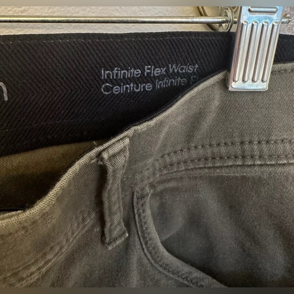 Calvin Klein Pants Mens Size 32x32 Infinite Flex Waist Slim Fit Green In Colour - Picture 4 of 6